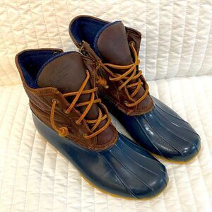SPERRY Top-Sider Saltwater Duck Boots Women Size 10
